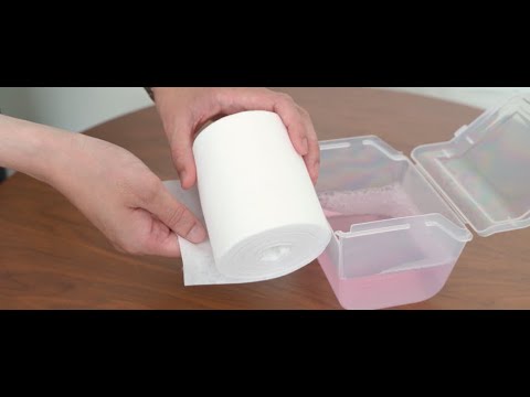 除菌ドライロール二つ折り(90本入り)